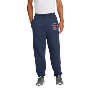 Illinois Old School Circle JA BTB Sweatpants