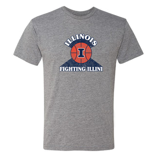 Illinois Basketball Shootout NLA Triblend T-Shirt - Premium Heather
