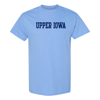 Upper Iowa Basic Block T-Shirt - C Blue