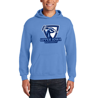 Upper Iowa Secondary Logo Hoodie - C Blue