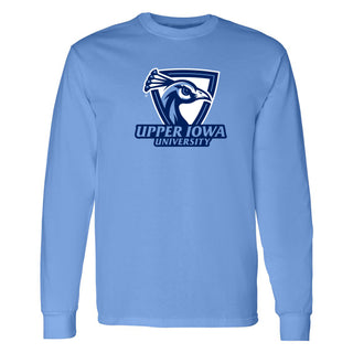 Upper Iowa Secondary Logo Long Sleeve - C Blue