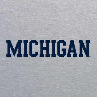 Michigan Basic Block Womens Racerback Tank
