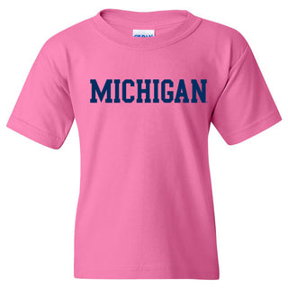 Michigan Basic Block Youth T-Shirt