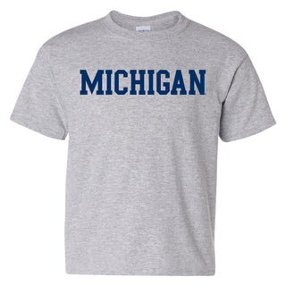 Michigan Basic Block Youth T-Shirt