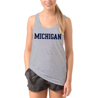 Michigan Basic Block Tank Top