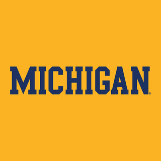 Michigan Basic Block Long Sleeve
