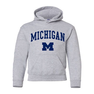 Michigan Arch Logo Youth Hoodie