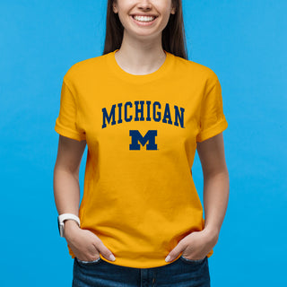 Michigan Wolverines Arch Logo T-Shirt