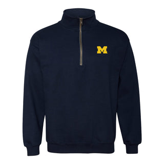 Michigan Primary Logo 1/4 Zip Sweatshirt