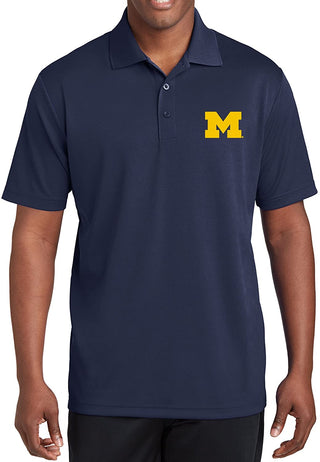 Michigan Primary Logo LC EMB Polo