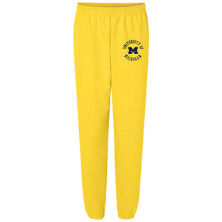 Michigan Old School Circle JA BTB Sweatpants
