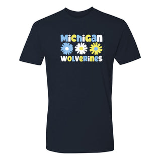Michigan Daisy Dots NLA T-Shirt - Midnight Navy