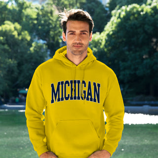 Michigan Wolverines Mega Arch Hoodie