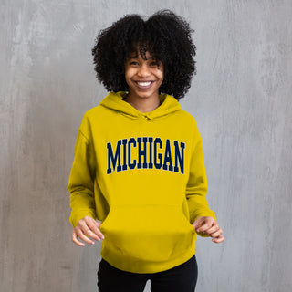 Michigan Wolverines Mega Arch Hoodie