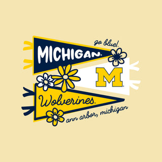 Michigan Cute Pennant NLA T-Shirt