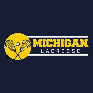 Michigan Lacrosse Spotlight Hoodie - Navy