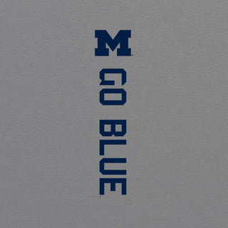 Michigan Novamentum Colorblock Contender T-Shirt - Vtg Heather/Navy