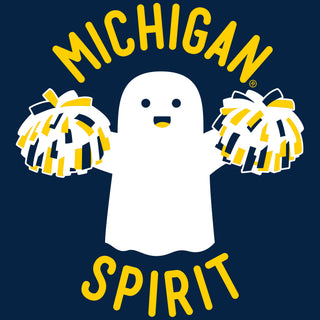 Halloween Michigan Spirit Youth T-Shirt - Navy