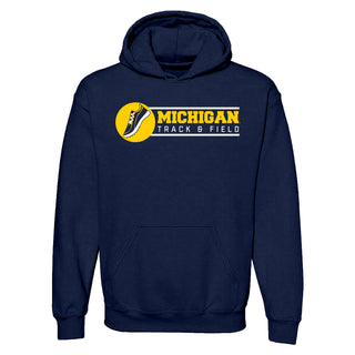 Michigan Track & Field Spotlight Hoodie - Navy