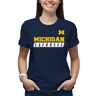 Michigan Lacrosse Slant T-Shirt