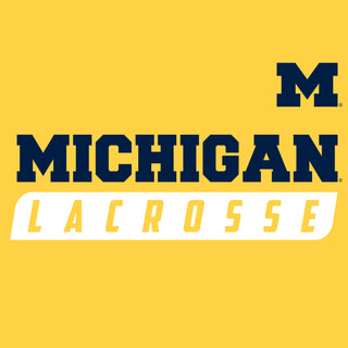Michigan Lacrosse Slant T-Shirt