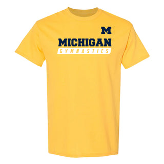 Michigan Gymnastics Slant T-Shirt