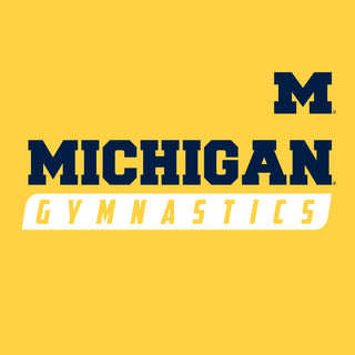 Michigan Gymnastics Slant T-Shirt