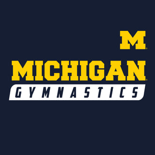 Michigan Gymnastics Slant T-Shirt
