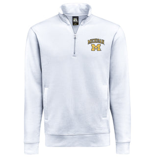 Michigan Arch Logo EMB BTB 1/4 Zip