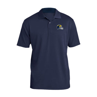 Michigan Wolverines Football Helmet LC EMB Polo - Navy