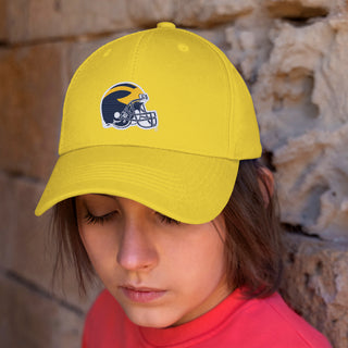 Michigan Football Helmet EMB Hat