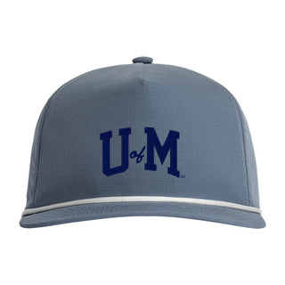 Michigan Initial Wordmark Comfort Colors Rope Cap
