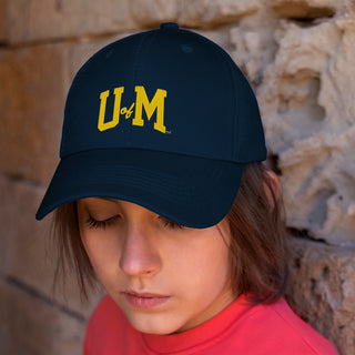 Michigan Initial Wordmark Dad Hat