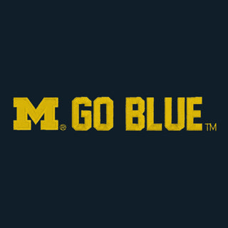 Michigan Spirit Block Dad Hat - Navy