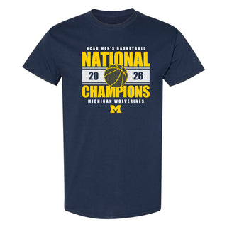 Michigan 2026 Basketball National Champions Enmeshed T-Shirt