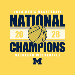 Michigan 2026 Basketball National Champions Enmeshed Crewneck