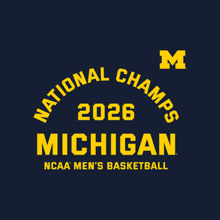 Michigan 2026 Basketball National Champions Blocker Youth T-Shirt