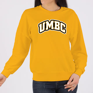University of Maryland Baltimore County Retrievers Basic Block Crewneck Sweatshirt