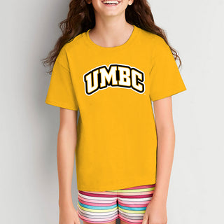 University of Maryland Baltimore County Retrievers Basic Block Youth T-Shirt