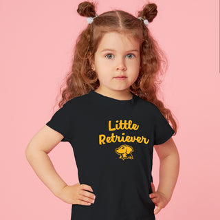 UMBC Little Retriever Toddler T-Shirt - Black