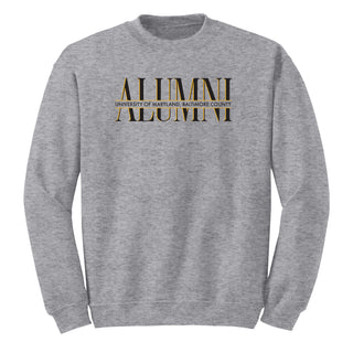 UMBC Retrievers Classic Alumni Sweatshirt - Sport Grey