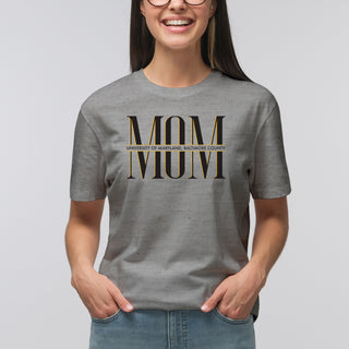 UMBC Retrievers Classic Mom T-Shirt - Sport Grey