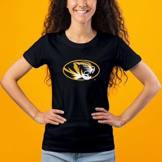 Missouri Tigers Primary Logo Womens T-Shirt