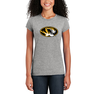 Missouri Tigers Primary Logo Womens T-Shirt