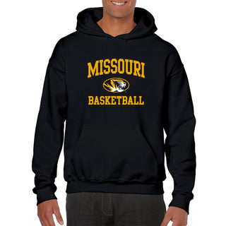 Missouri Tigers Arch Logo Basketball Hoodie - Black