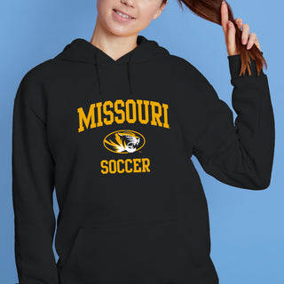Missouri Tigers Arch Logo Soccer Hoodie - Black