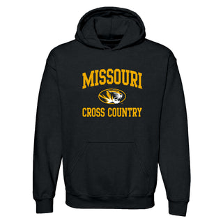 Missouri Tigers Arch Logo Cross Country Hoodie - Black