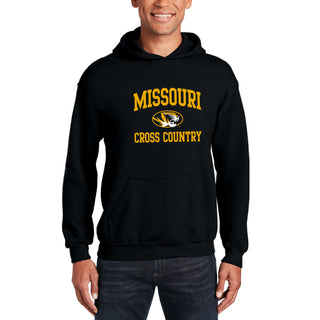 Missouri Tigers Arch Logo Cross Country Hoodie - Black