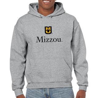 University of Missouri Institutional Logo Hoodie - Sport Grey