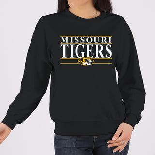 Missouri Tigers Headline Crewneck - Black